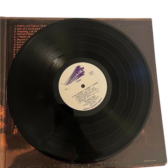 VINTAGE THE MOODY BLUES “TO OUR CHILDRENS CHILDRENS CHILDRENS” VINYL RECORD LP - Picture 9 of 9